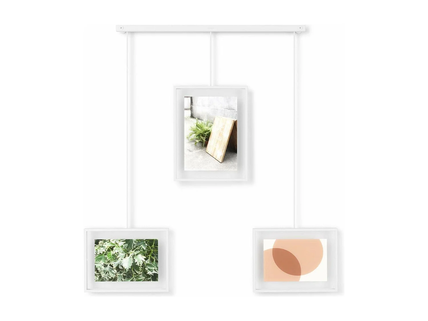 Porte photos escalier 3 cadres Exhibit