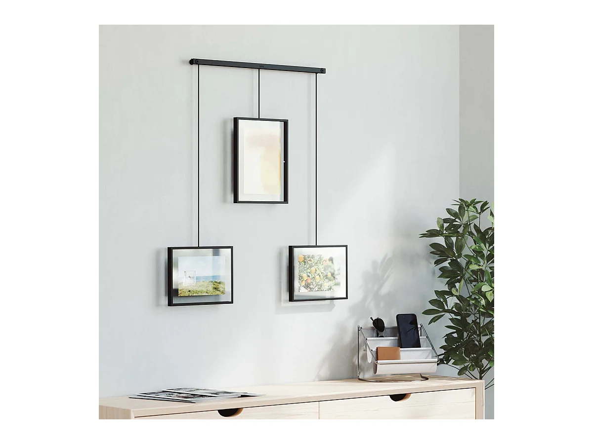 Porte photos escalier 3 cadres Exhibit