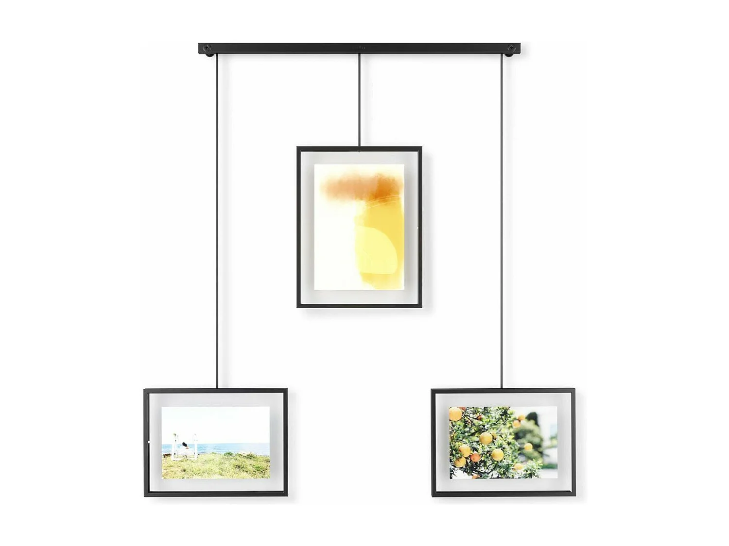 Porte photos escalier 3 cadres Exhibit