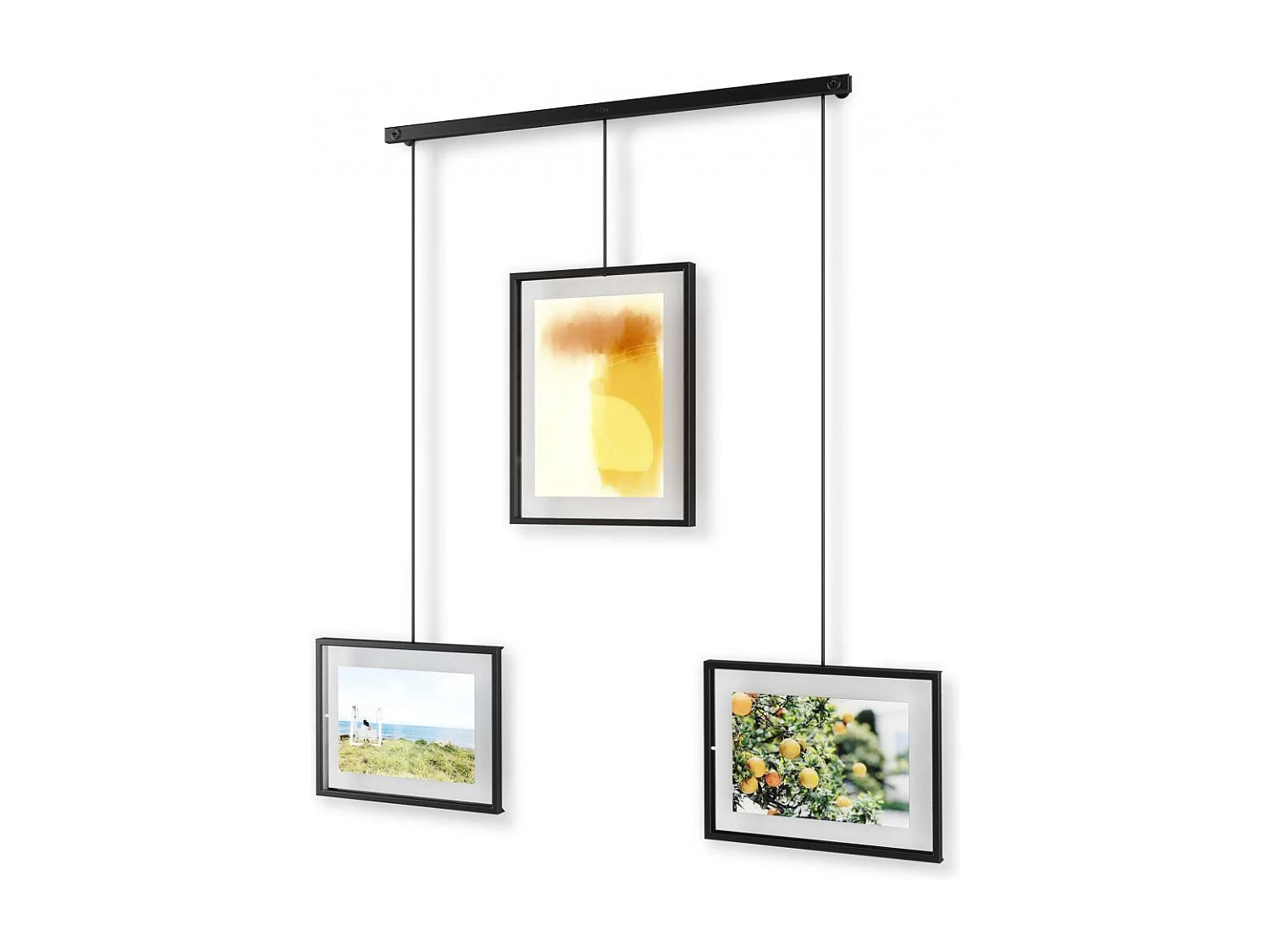 Porte photos escalier 3 cadres Exhibit