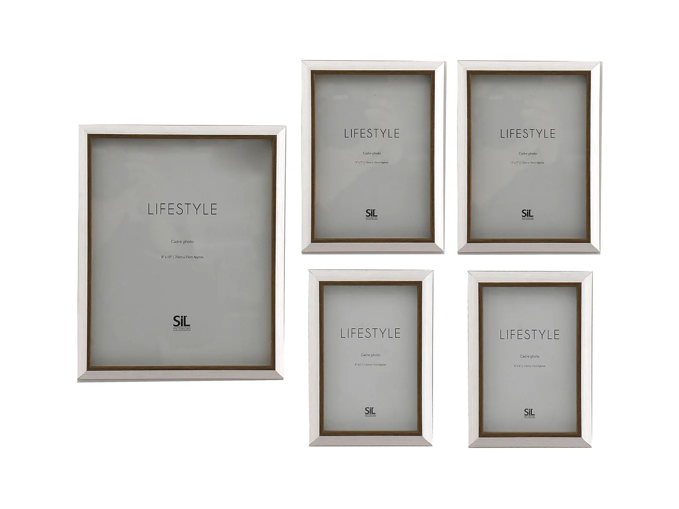 Set di cornici per foto (set di 5)