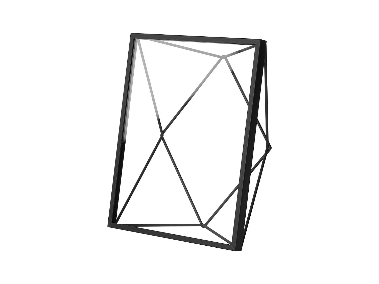 Cadre photo fil en métal 13x18 cm Noir