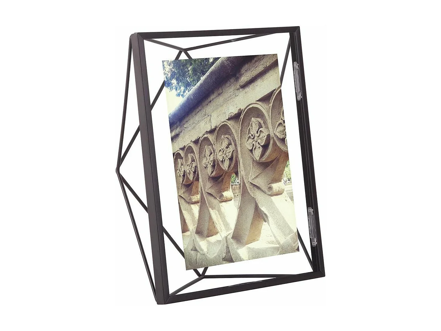 Drahtrahmen für 1 Foto aus Metall 13x18 cm