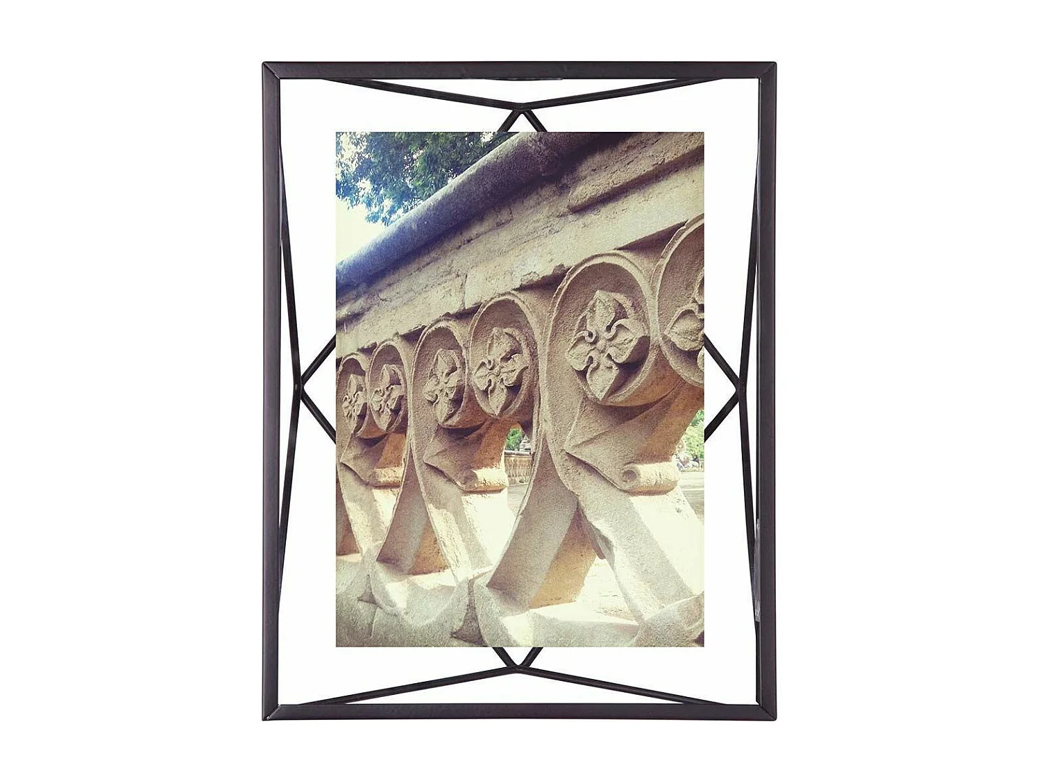 Drahtrahmen für 1 Foto aus Metall 13x18 cm