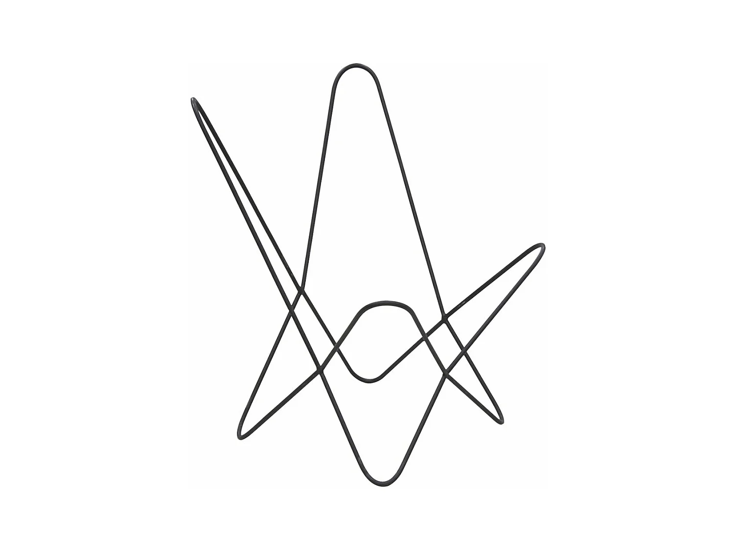 Fauteuil Butterfly en cuir