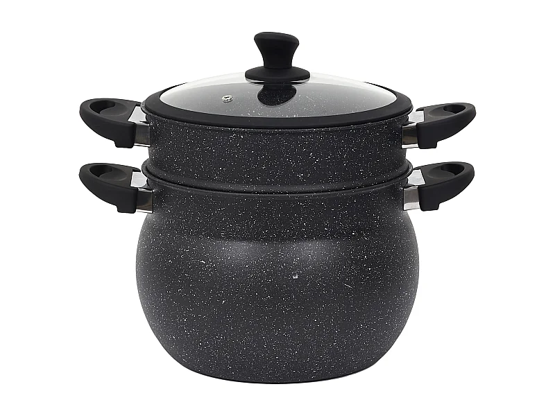 Couscous-Topf mit Stein-Optik