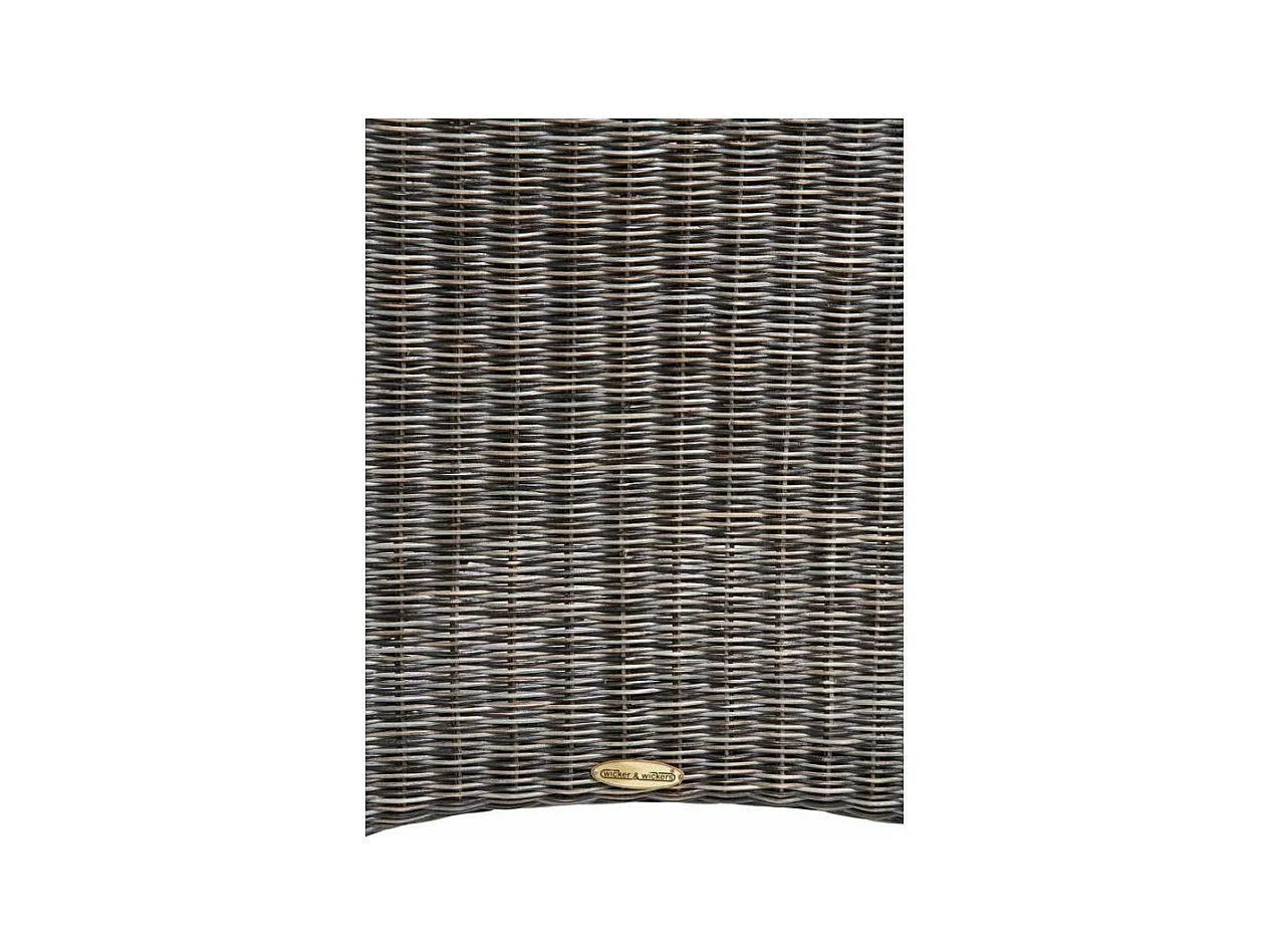 Salon en rotin gris Oprah