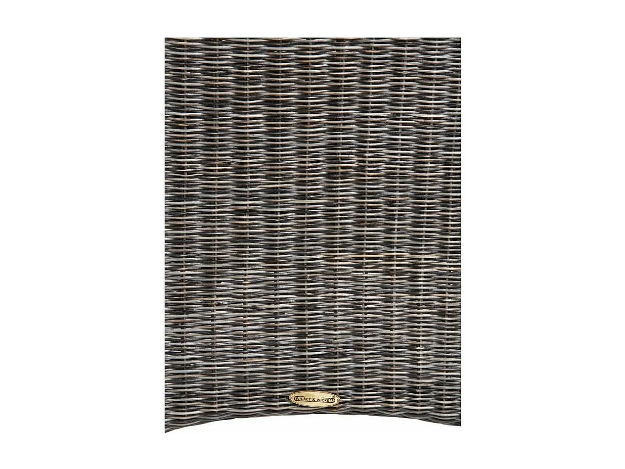 Salon en rotin gris Oprah