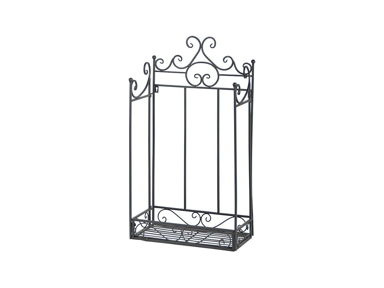 Etagère pliante à plantes Arabesques Droite 1 niveau