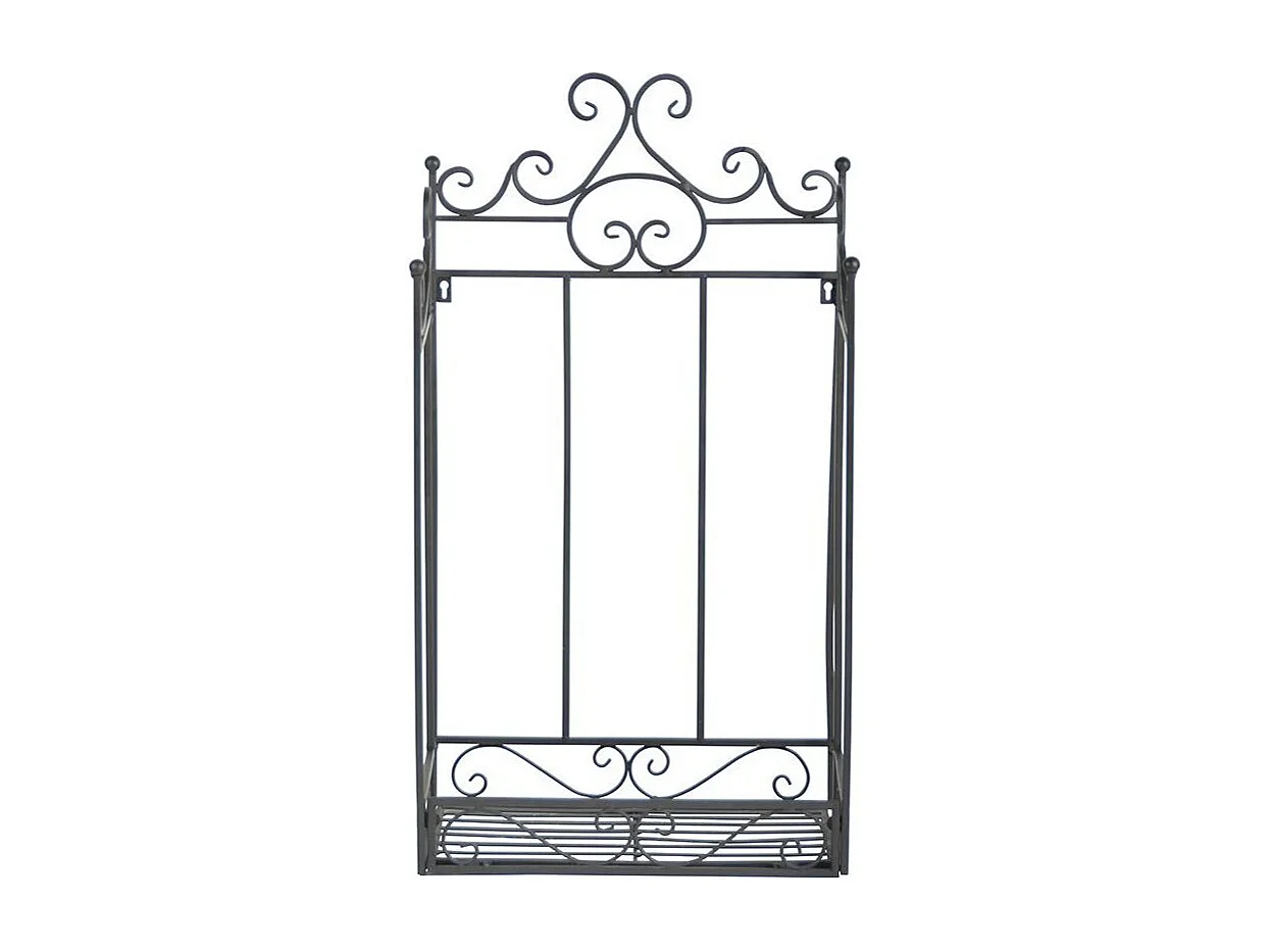 Etagère pliante à plantes Arabesques Droite 1 niveau