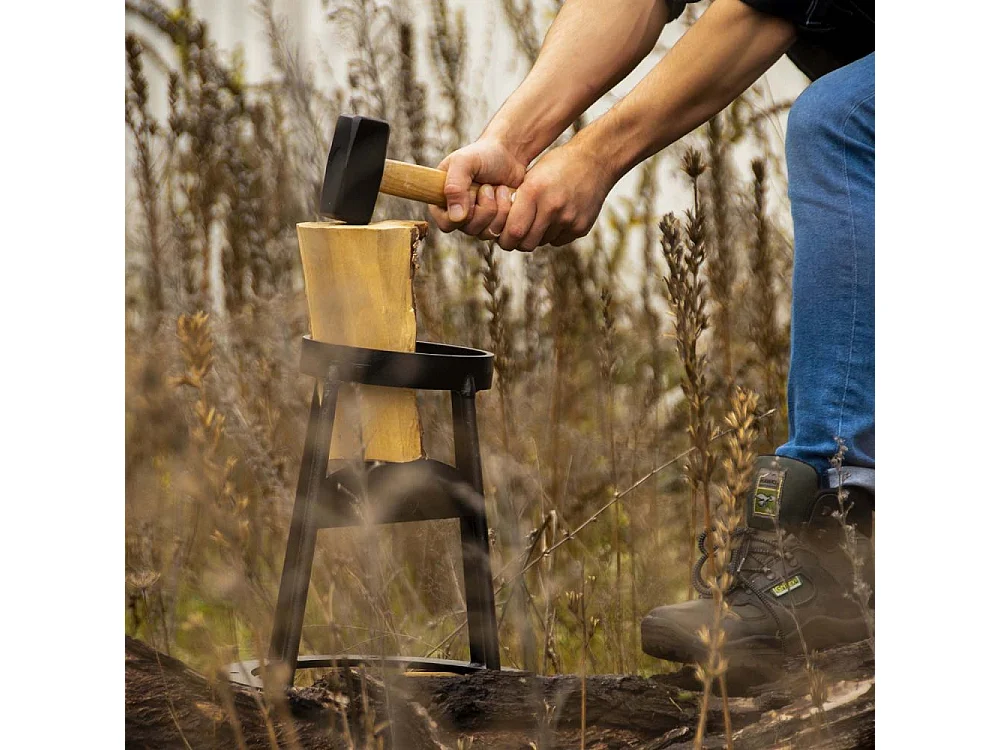 Fendeuse à bois en acier au carbone et fonte