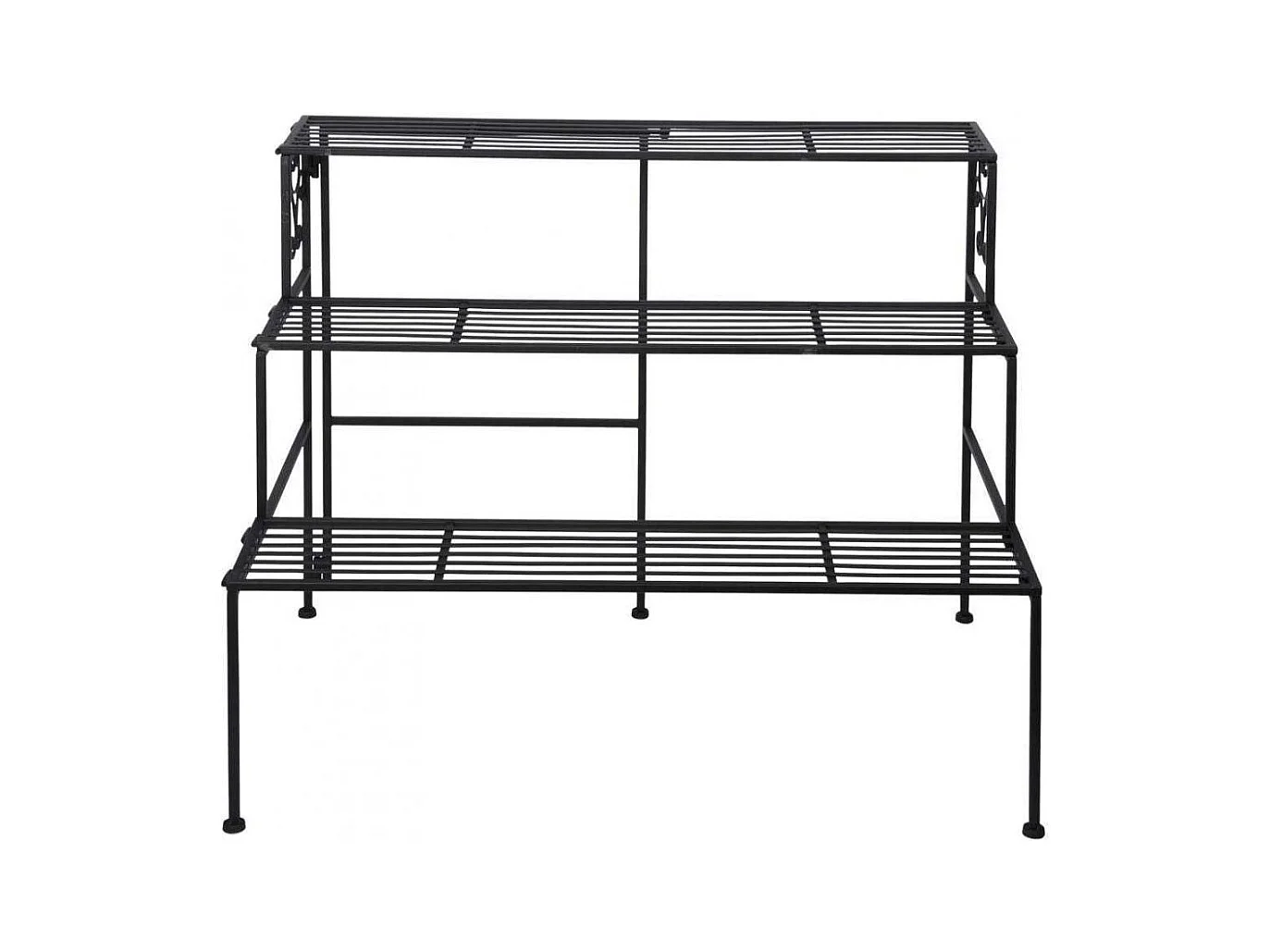 Etagère à plantes pliante en fer 3 niveaux