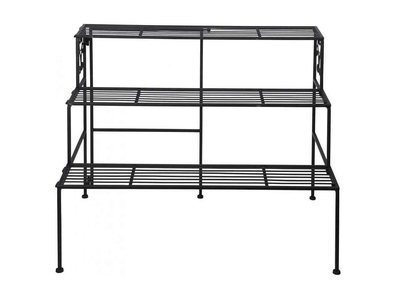 Etagère à plantes pliante en fer 3 niveaux