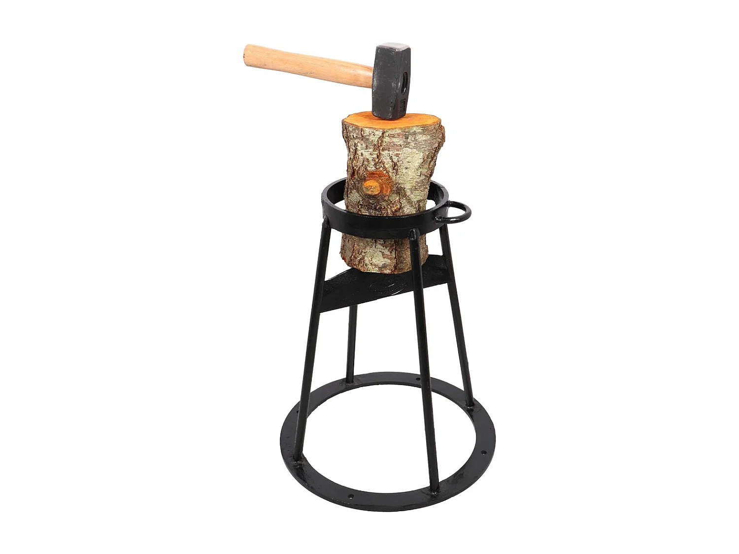 Holzspalter-Set Halterung und Hammer 38 x 46 cm