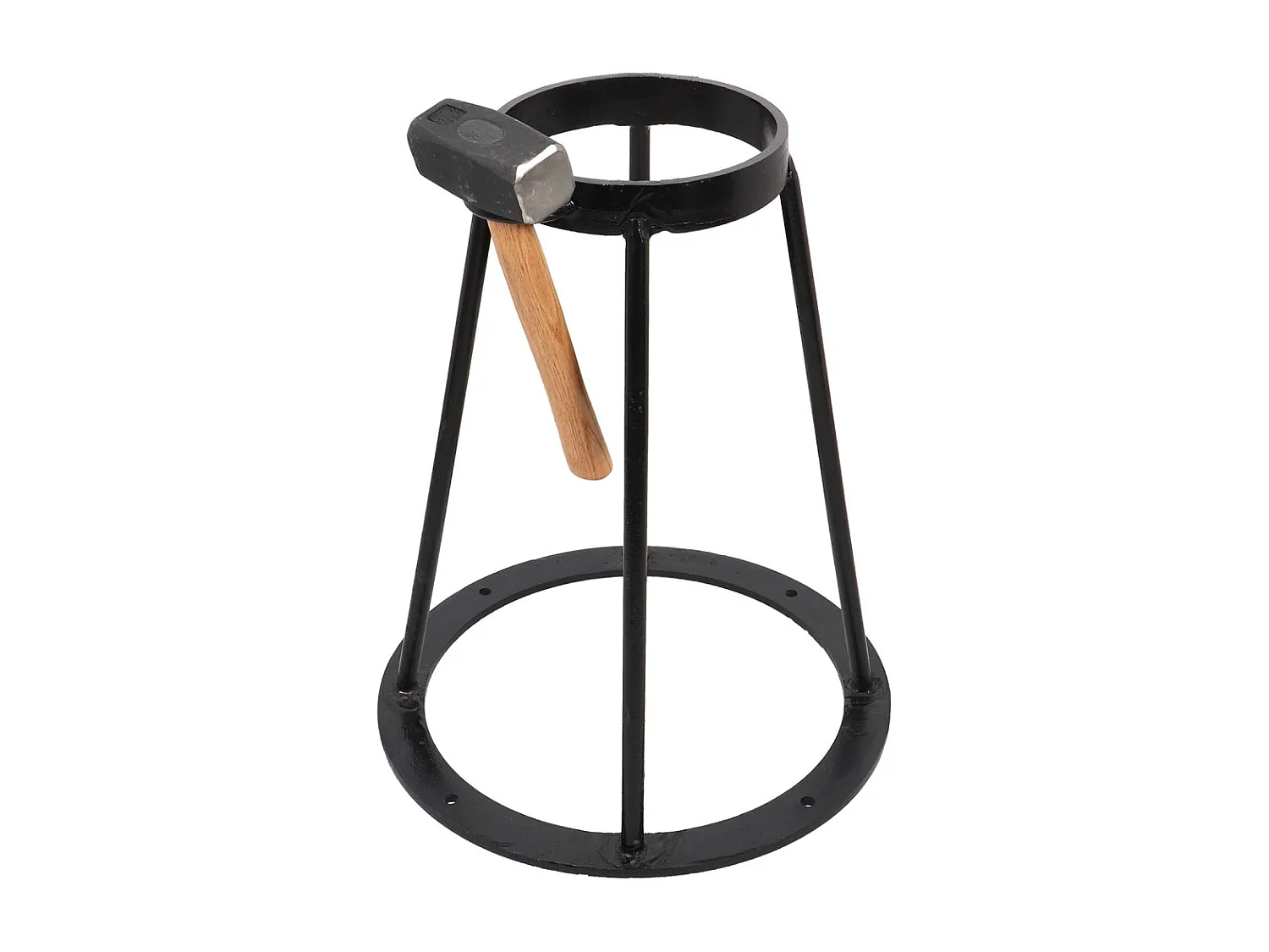 Holzspalter-Set Halterung und Hammer 38 x 46 cm