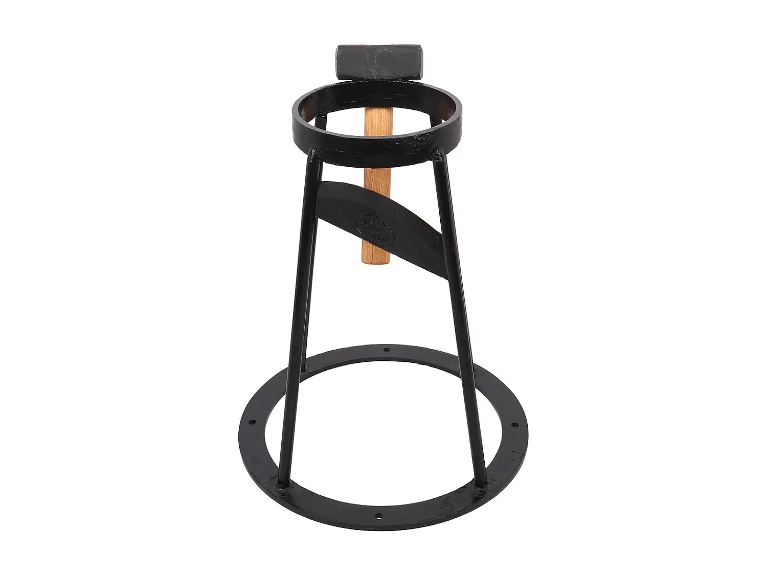 Holzspalter-Set Halterung und Hammer 38 x 46 cm