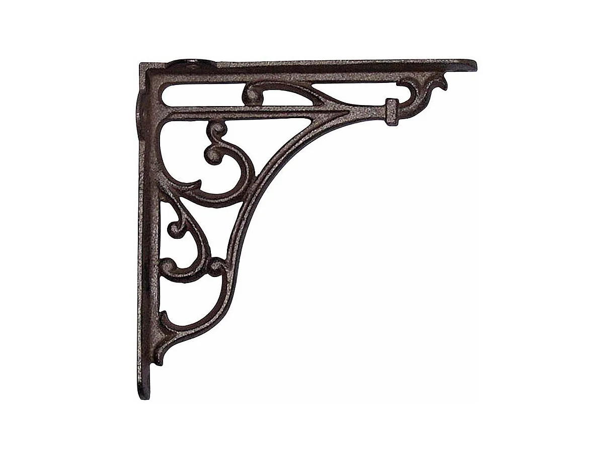 Crédence à patère murale en fonte 24 cm