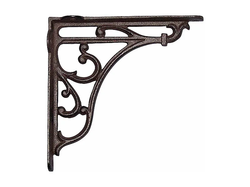 Crédence à patère murale en fonte 24 cm