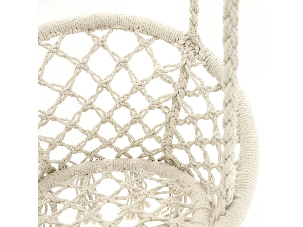 Fauteuil hamac enfants en coton et métal