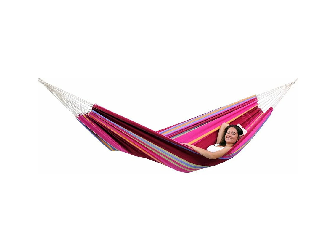 Doppelhängematte aus Baumwolle "Barbados" (grenadisch)