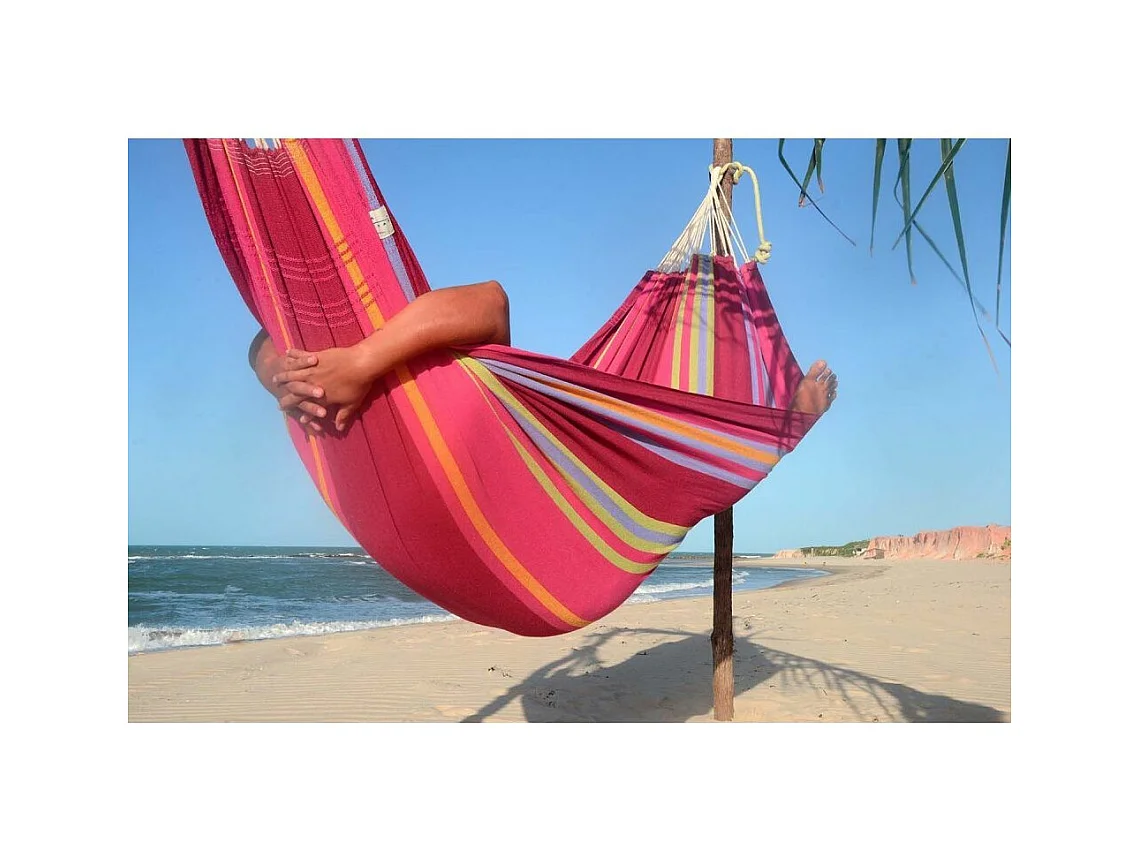 Doppelhängematte aus Baumwolle "Barbados" (grenadisch)