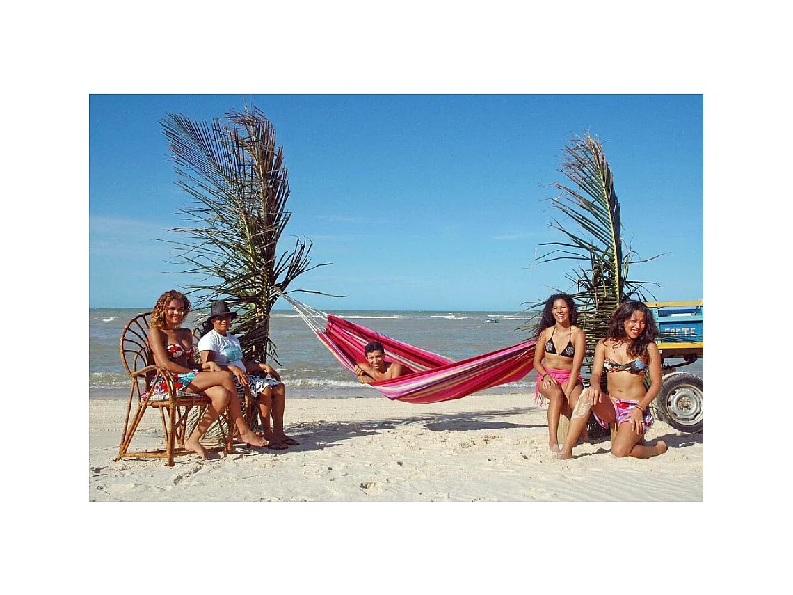 Doppelhängematte aus Baumwolle "Barbados" (grenadisch)