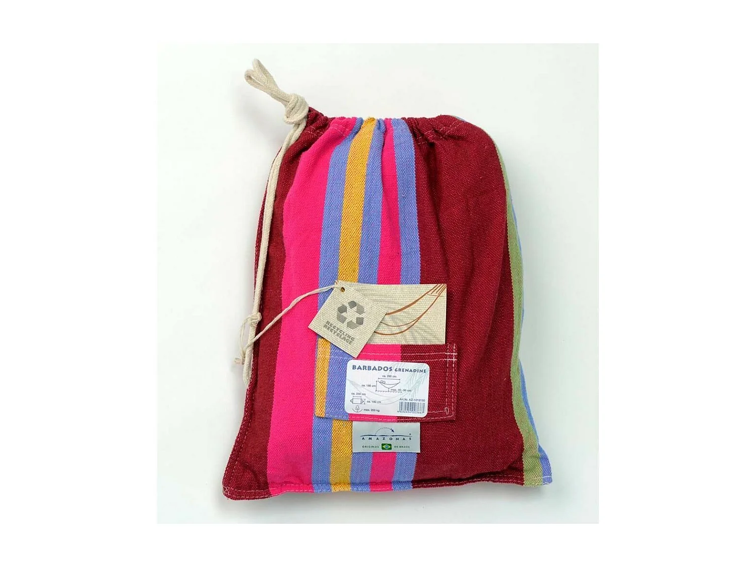 Hamaca doble de algodón de Barbados