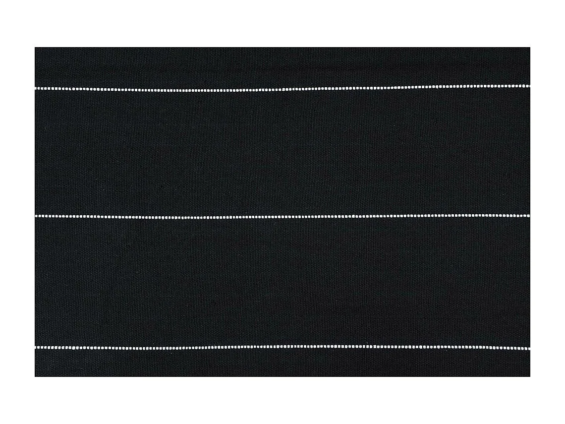 Doppelhängematte aus Baumwolle "Barbados" (schwarz)