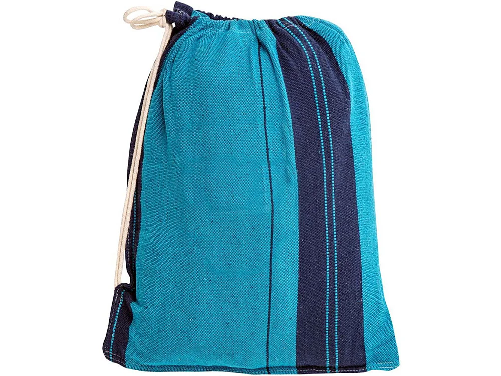 Hamac artisanal en coton Santana Bleu