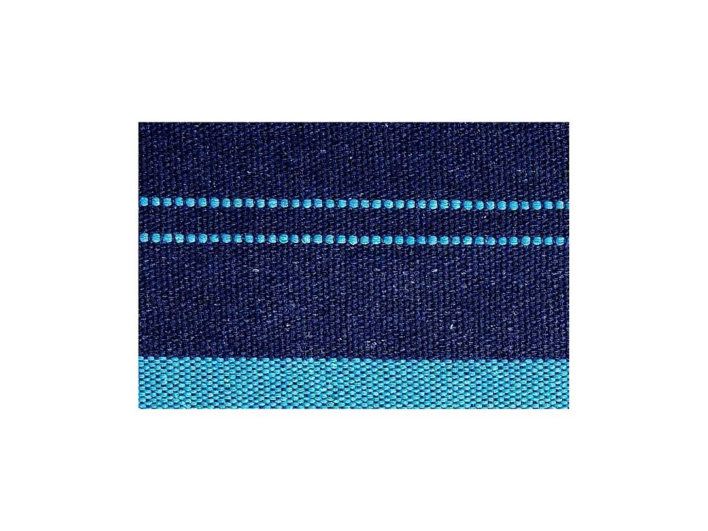 Hamac artisanal en coton Santana Bleu