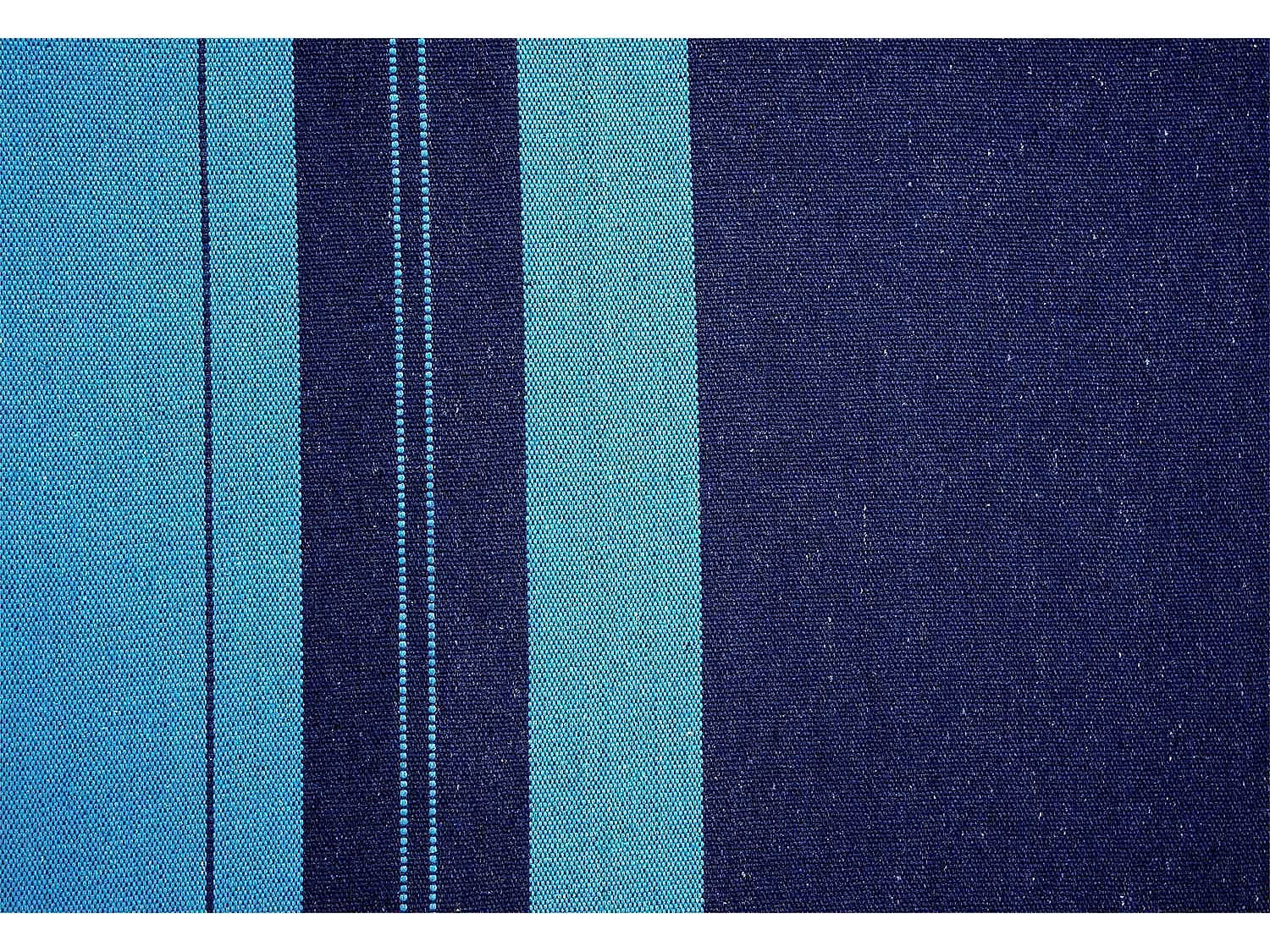 Hamac artisanal en coton Santana Bleu