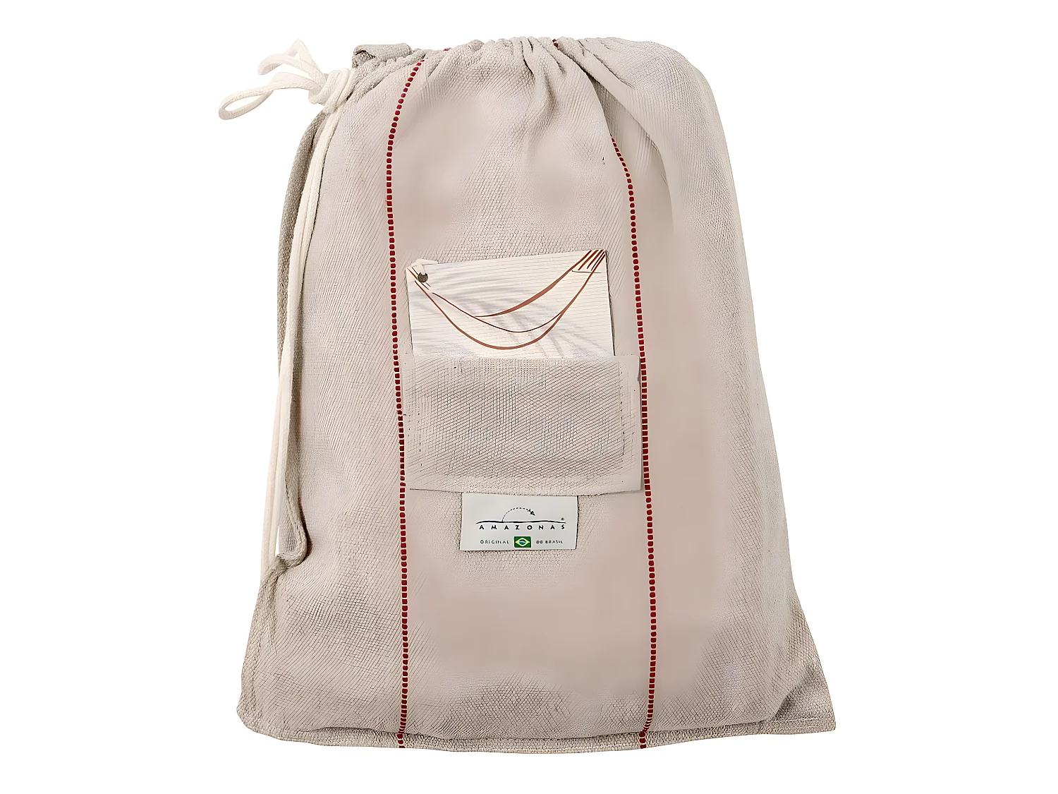 Hamaca brasileña hecha a mano con bolsa de almacenamiento