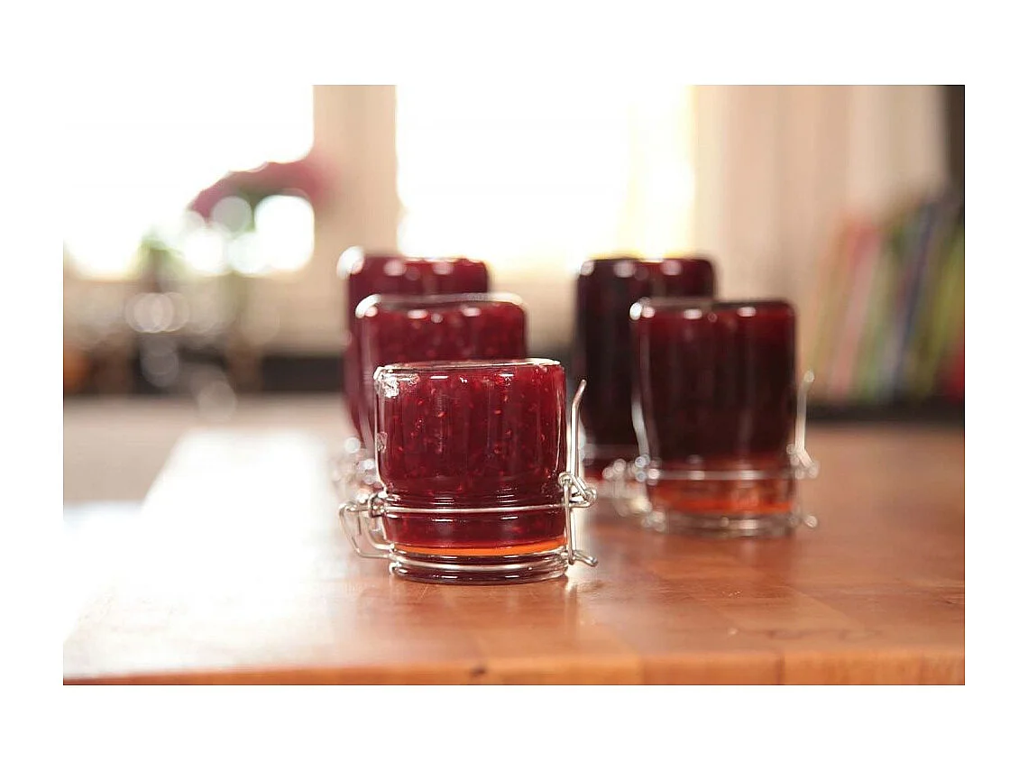 Bocaux en verre Home made Jam (Lot de 12)