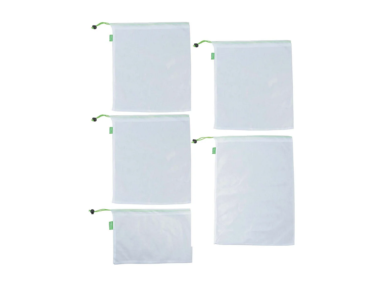 Aufbewahrungsbeutel für Frucht und Gemüse (5er-Pack)