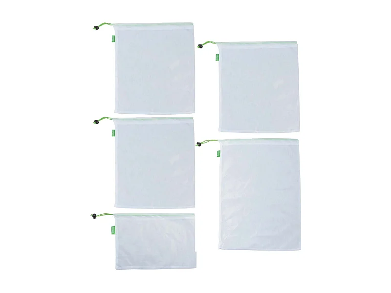 Aufbewahrungsbeutel für Frucht und Gemüse (5er-Pack)