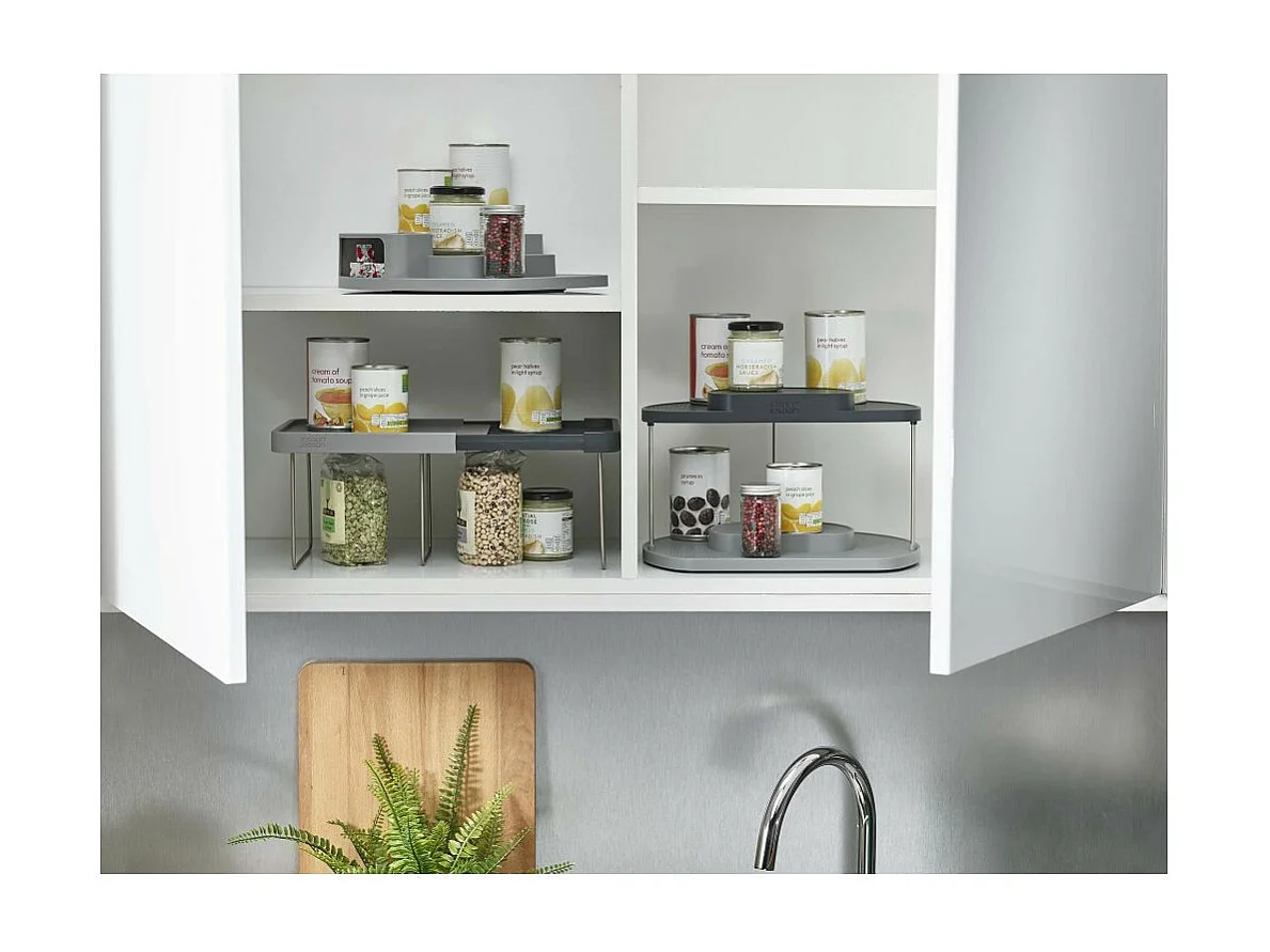 Organisateur rotatif à 2 niveaux Cupboard store