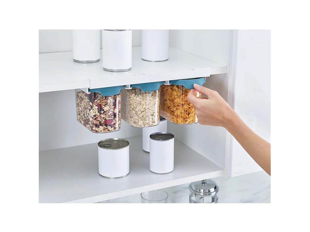 Aufbewahrungsbehälter unter dem Regalbrett "CupboardStore" (3er-Set)