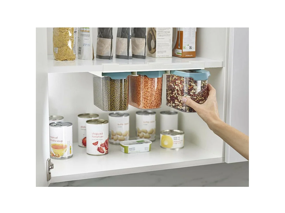 Aufbewahrungsbehälter unter dem Regalbrett "CupboardStore" (3er-Set)