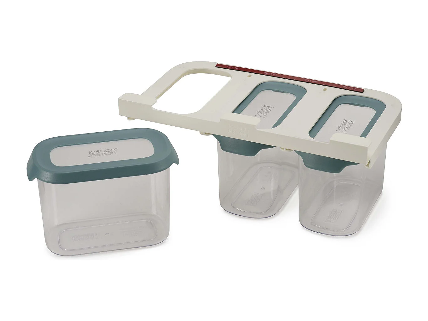 Lot de 3 boîtes de conservation sous étagère CuboardStore Boîtes de 1.3 litres