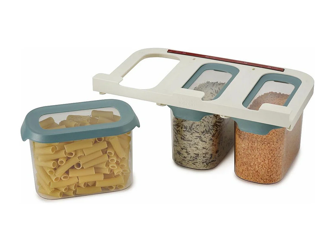 Lot de 3 boîtes de conservation sous étagère CuboardStore Boîtes de 1.3 litres