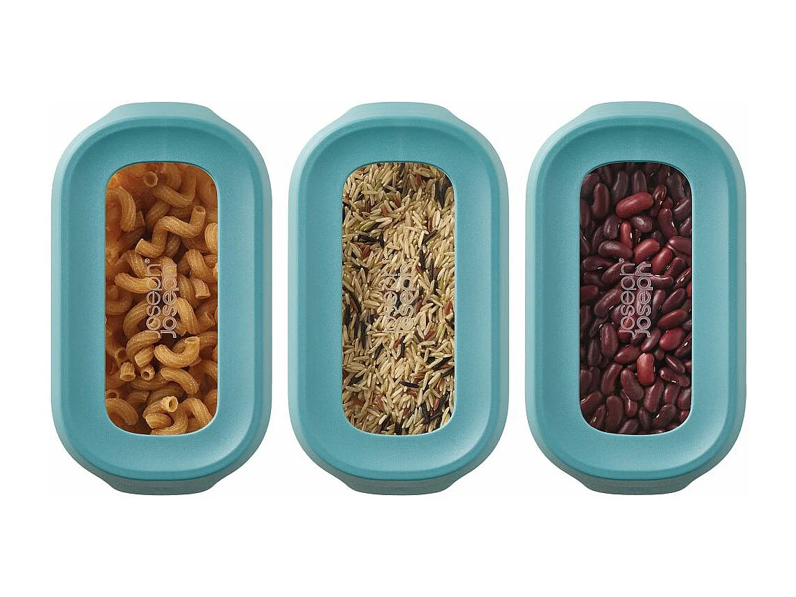 Lot de 3 boîtes de conservation sous étagère CuboardStore Boîtes de 1.3 litres