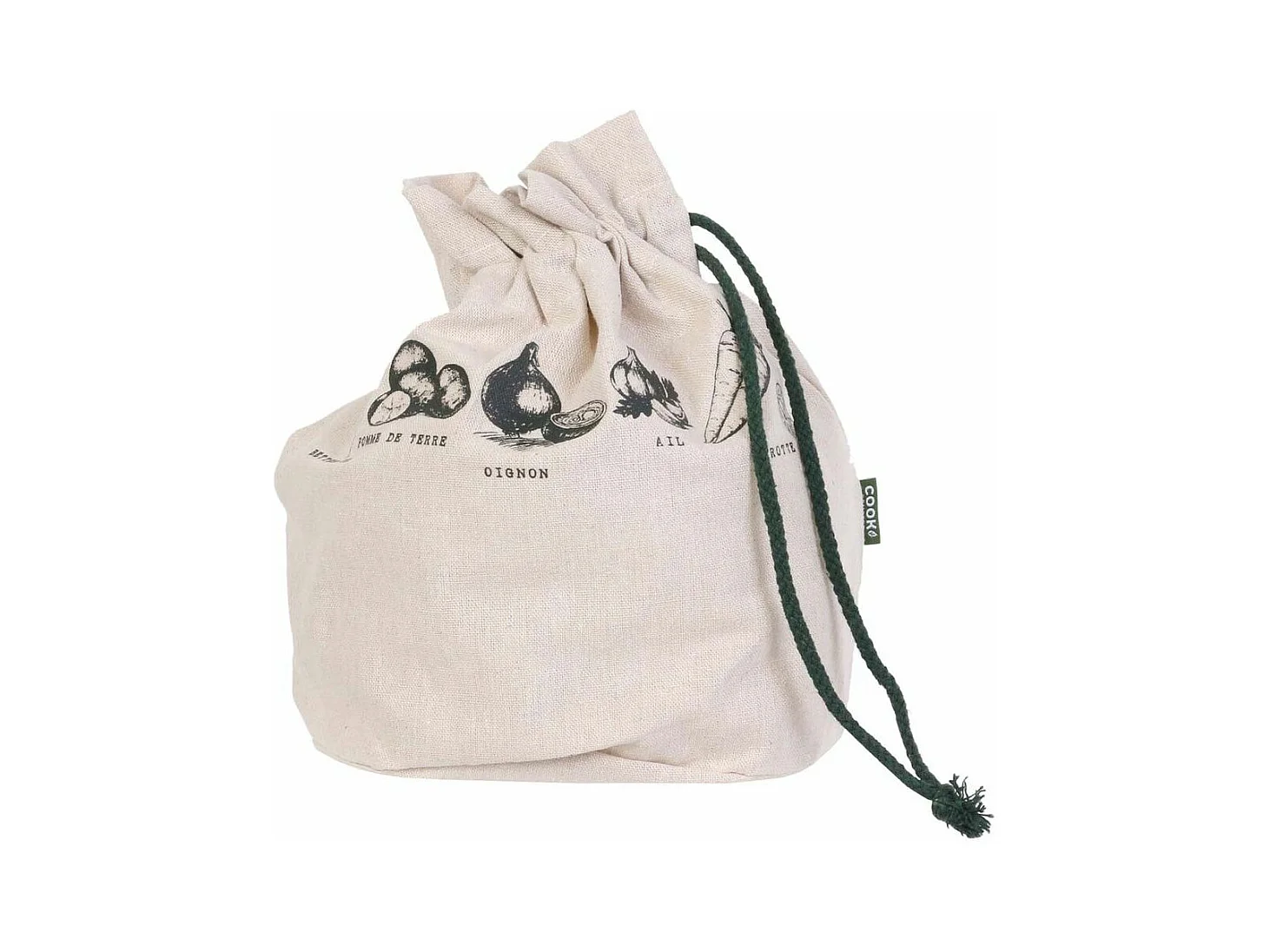 Sac de Conservation "Réutilisable" 26cm Blanc