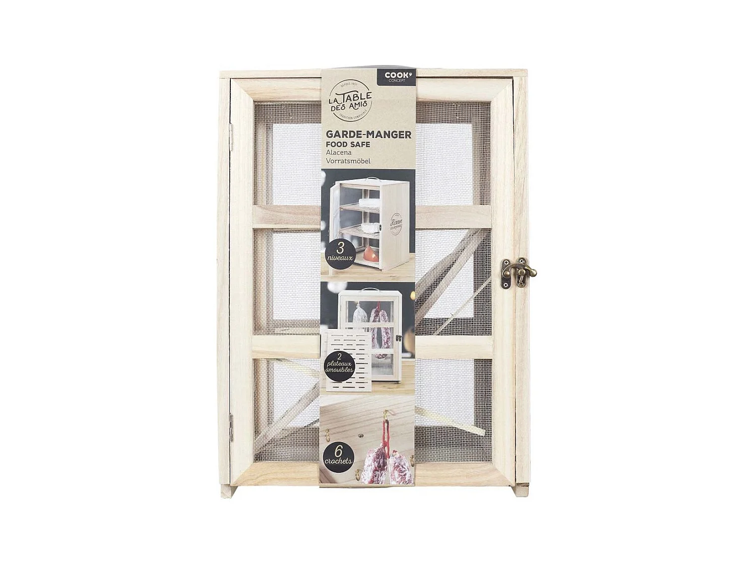 Garde Manger 28x24x39cm Beige