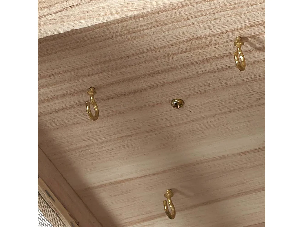 Speisekammer aus Holz Gourmet-Reserven 3 Ebenen