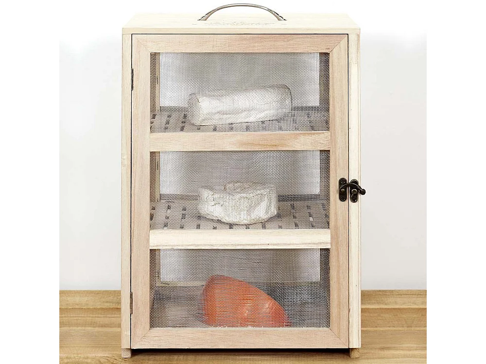 Garde-manger - COOK CONCEPT - Beige - 2 plateaux perforés