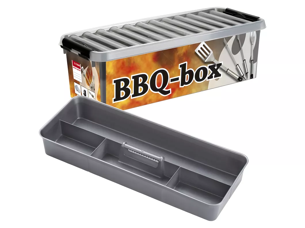 Kauf Unique Ordnungsbox mit unterteiltem Einsatz "Q-Line BBQ-Box"