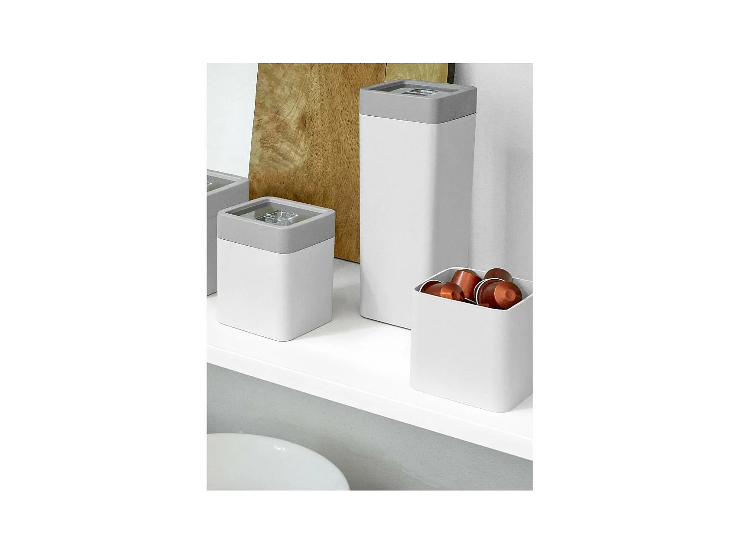Set di 3 scatole per alimenti secchi Sigma Home