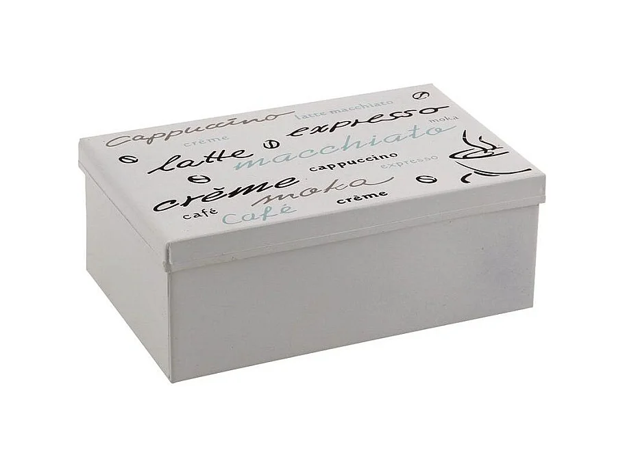 Boite rectangulaire métallique