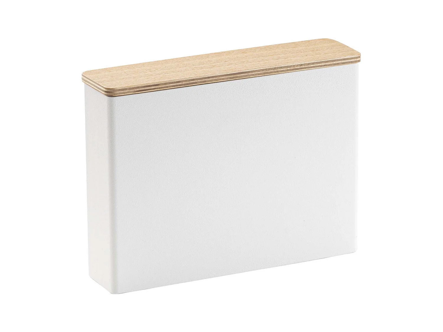 Caja metálica de almacenamiento de filtros de café Tosca