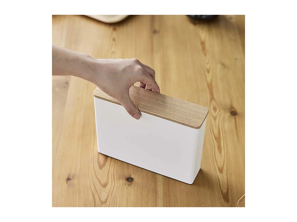 Caja metálica de almacenamiento de filtros de café Tosca